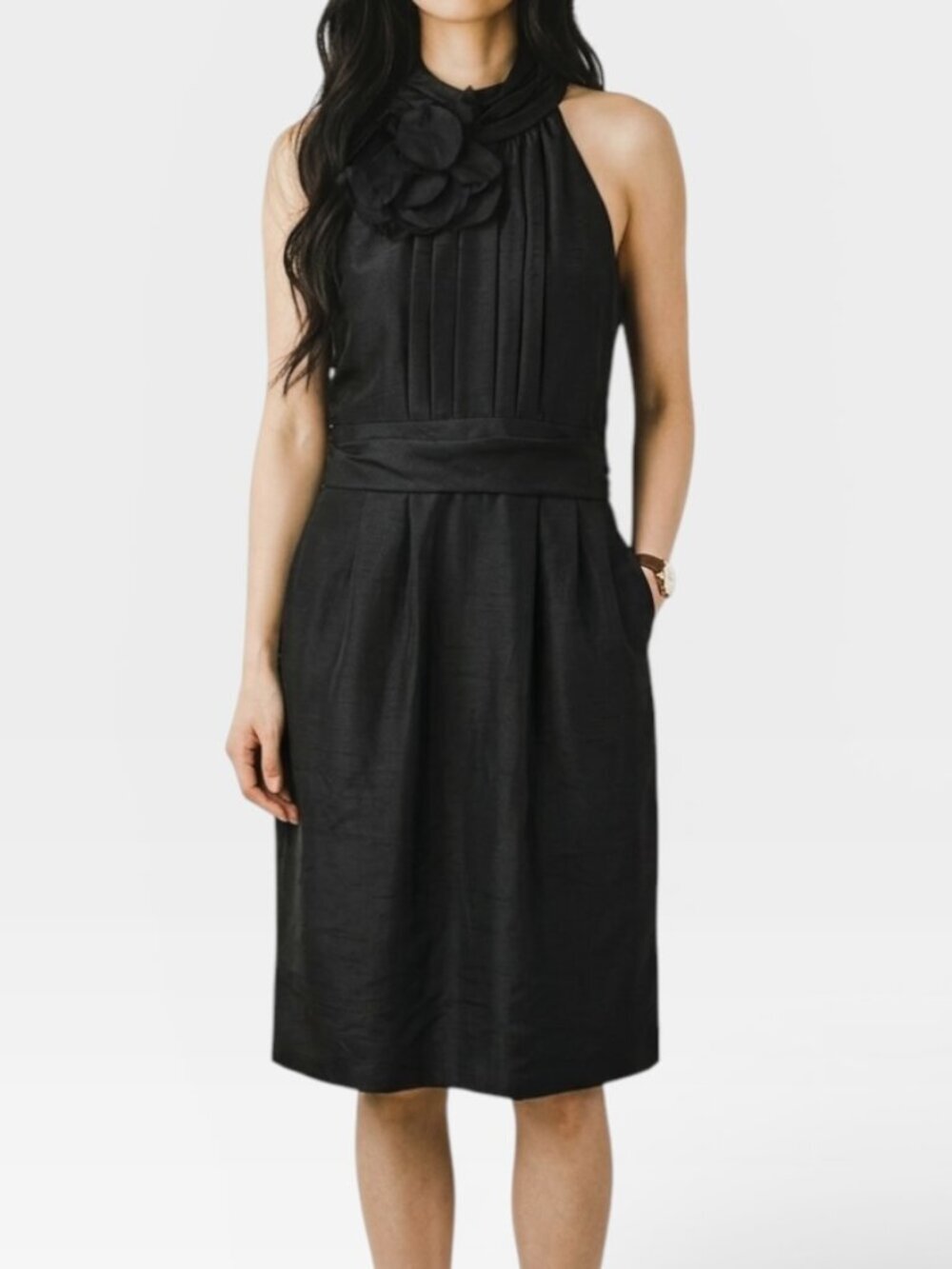 Vintage Dead Stock High Neck Dress